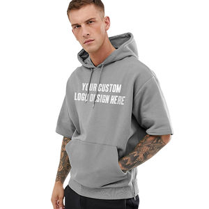 Fabricant de sweats à capuche brodés en polaire corallienne bouclée de haute qualité 330GSM sweats à capuche en polaire berbère lourds sweats à capuche Sherpa pour hommes - Product Image 3