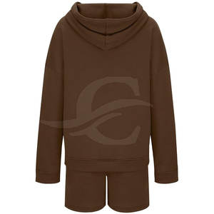 2025 ensembles courts à capuche pour femmes de haute qualité de style classique dernière conception bas actifs pour la vente en ligne - Product Image 3