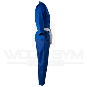 Wholesale 100% Cotton Custom Design Judo Gi <b>White</b> Martial Arts <b>Suits</b> Uniform for Fighters Training Quality Training Gis - Product Image 6