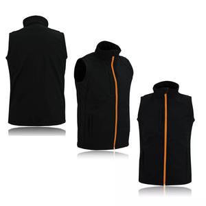 Chaleco de seguridad sin mangas de alta visibilidad con cinta reflectante para trabajadores de la construcción y exteriores - Product Image 2
