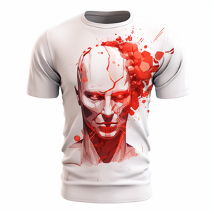 Camisetas de algodón 100% clásicas Unisex, trajes informales diarios de gran tamaño suaves y transpirables, tela de alta calidad disponible en varios tamaños - Product Image 2