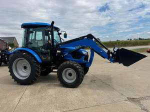 Tracteur haute performance LS MT473CPS 73 CV Turbo Diesel avec godet à attache rapide de 78 pouces, transmission à 16 vitesses, homologué EPA et CE, à vendre - Product Image 5