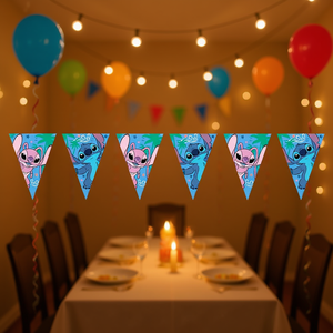 Guirnalda de Papel Decorativa de 2.3 Metros, Adornos Colgantes para Fiestas, Paquete de 2 Piezas - Product Image 3