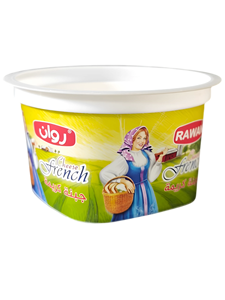 DYF230 8 oz 230 ml Round PP Cheese <b>Container</b> IML Injection Molded Dairy Packaging Cup <b>Foil</b> Seal Ready - Product Image 4