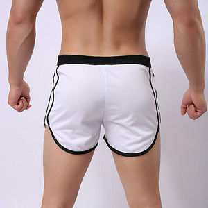 กางเกงขาสั้นออกกำลังกายสีดำสำหรับผู้ชายกางเกงออกกำลังกาย - Product Image 6