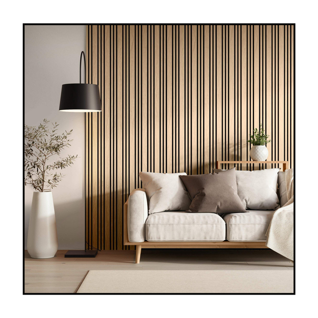 Modern Customized Color Sound Absorbing MDF Panels with Sound Insulation and Graphic Design Solutions for Studio and Hall