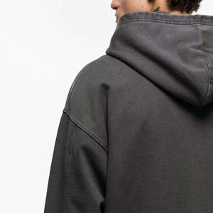 Men's Custom Logo Oversized Fleece <b>Full</b> <b>Zip</b> <b>up</b> Hoodies Vintage Printing Heavyweight French Terry Streetwear Zipper <b>Zip</b> <b>up</b> <b>Hoodie</b> - Product Image 5