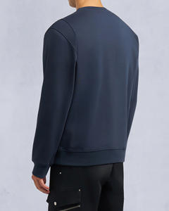 Sweat-shirt pour homme durable, nouveau, luxueux, à poignets élastiques, col rond, tendance, coupe ample, moderne, léger - Product Image 2