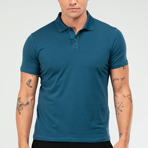 Nuevo diseño de camiseta Polo de negocios de alta calidad deportes colorido cuello seco personalizado manga corta Golf hombres Polo camisa - Product Image 6