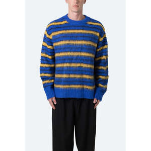 Suéter Mohair Rayas-Azul - Product Image 1