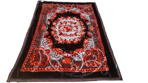 Customizable High Quality Logo Plush Sherpa Lining Soft Double Layer 100% Polyester Winter <b>Fleece</b> Throw Blanket for Bedding - Product Image 6