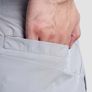 Inertia High-Waist <b>Trousers</b> Spring Season XL Size Formal-Casual Style Decorated Zipper Pattern Woven Spandex Waterproof Elastic - Product Image 6