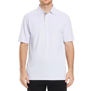 Vente en gros Polo de golf de performance sportive unisexe avec logo personnalisé polo de golf à manches courtes imprimé vierge pour hommes - Product Image 6