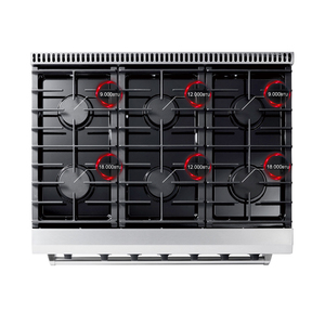 36 inç bağlantısız gaz konveksiyon aralığı soba - Product Image 5