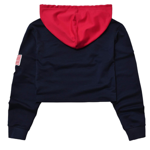 เสื้อฮู้ดซิปผู้ชายผ้าฝ้ายพิมพ์ลายตามสั่ง 100% หนานุ่ม ทรงครอป ปกผ้าฟลีซแบบซักได้ ใส่สบายในฤดูหนาว มีกระเป๋า - Product Image 2