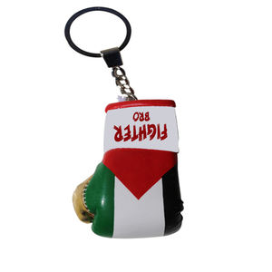 Porte-clés en forme de gants de boxe en cuir artificiel, mini gant porte-clés, souvenir sportif décoratif - Product Image 6