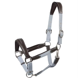 Personnalisable Nylon MH Global Exports Anglais Selle Style Cheval Halter Confortable Durable Pleine Cob Tailles Coloré - Product Image 1