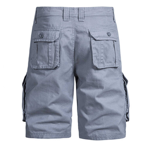 Servicio OEM Ropa de hombre Tallas grandes Casual Cargo Pantalones cortos Pantalones Diseño personalizado Color sólido Elegante Verano Cargo Pantalones cortos Pantalones - Product Image 4