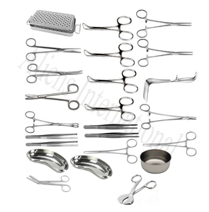 Instrumentos quirúrgicos de Aliens, juego de Episiotomy Gyne Internacional, 20 Uds., precio barato, venta al por mayor - Product Image 6