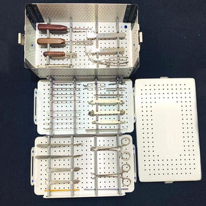 Juego de Instrumentos Ortopédicos para Fragmentos Pequeños de Alta Calidad Profesional con Caja Esterilizadora, Juego de Contenedores, Estándar de Seguridad CE - Product Image 1