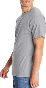 Camiseta Clásica de Algodón para Hombre, Cuello Redondo, Ligera, Transpirable, Manga Corta, Diseño Liso, Ropa Casual de Moda, Proveedor de Pedidos al por Mayor - Product Image 3