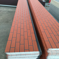 Meilleur prix Panneaux sandwich en PU Système mural en métal sculpté Revêtement mural extérieur imperméable Façade de bâtiment Solution de construction
