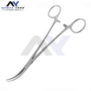 Pinzas Arteriales Curvas de 26.0 cm, Instrumento Quirúrgico Profesional, Pinza de Hemostasia, Acero Inoxidable Médico de Alta Calidad - Product Image 5