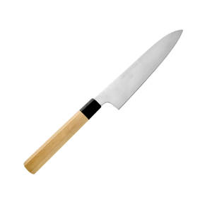 Cuchillo de cocina de acero inoxidable multifuncional OEM nuevo personalizado al por mayor con mango de madera para uso doméstico cuchillo de cocina Chef - Product Image 1