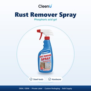 Spray Antiruggine 500ml Gel Dissolvente con Acido Fosforico per Utensili in Acciaio Bulloni Catene Bici Ferro Battuto OEM Ingrosso - Product Image 1
