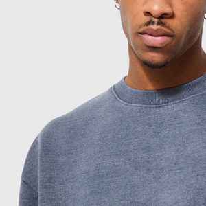 Conjunto Deportivo de Dos Piezas para Hombre, Estilo Jogging, Lavado Ácido, 100% Algodón, Último Estilo, Diseño Sólido 2 en 1, Invierno 2026 - Product Image 6