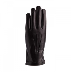 Made <b>in</b> Italy Men's Winter Leather Gloves with cashmere lining - Product Image 1