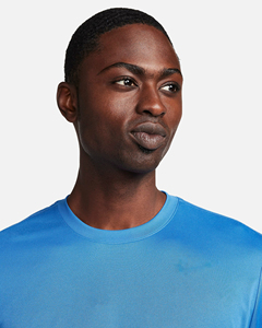 T-shirts de couleur unie en gros à séchage rapide vierge col rond t-shirts pour hommes bas prix respirant t-shirts d'extérieur pour hommes - Product Image 3