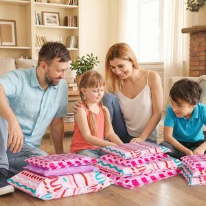 ถุงพลาสติกกันน้ำแบบมีกาวในตัว HUAMAO สำหรับบรรจุภัณฑ์ธุรกิจอีคอมเมิร์ซขนาดเล็ก รีไซเคิลได้ ใช้ซ้ำได้ สีชมพู - Product Image 3