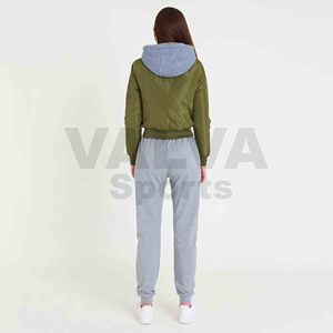 Chaquetas de Burbuja Ecológicas de Alta Calidad para Mujer, Otoño/Invierno, con Cuello Alto, Ajuste Entallado, Cremallera Personalizable, Diseño Liso - Product Image 2