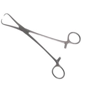 Pinzas de abrazadera de toalla Bernhard, 14 cm, grado quirúrgico, acero inoxidable, seguro, juego de instrumentos de sujeción, maquinaria alimentada - Product Image 1