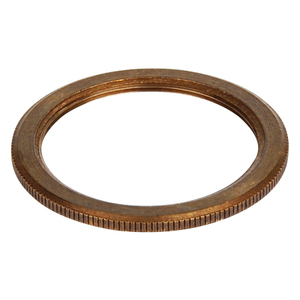 Anello a vite in metallo bronzo per attacco lampada retro E27 - Product Image 1