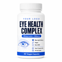 Capsules Complexe Santé Oculaire 20mg Lutéine Myrtille Protection Lumière Bleue 60 Capsules Végétales Végétaliennes