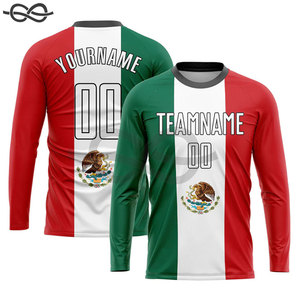 Maillots de football personnalisés, uniformes, impression par sublimation, manches courtes, respirants, séchage rapide, maillots d'équipe - Product Image 4
