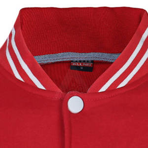 Lettermen High Street Style Doudoune pour Hommes Taille XL Confortable Laine Polaire Cuir Manches Longues Hiver - Product Image 2