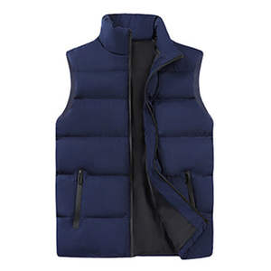 Veste en duvet grande taille sans manches pour hommes la plus vendue veste en duvet d'hiver la plus vendue - Product Image 4