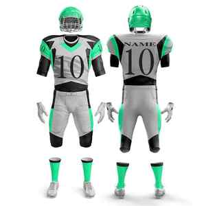 Uniforme de maillot de football américain personnalisé votre propre logo uniformes de football américain - Product Image 5