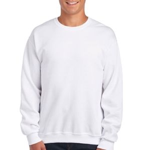 Wholesale Custom Logo Mens Sweatshirt Heavyweight Fleece Pullover Streetwear Oversized Crewneck <b>Plain</b> Warm Winter Sweatshirt - Product Image 2