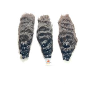 Venta al por mayor 100% virgen vietnamita cutícula alineada natural negro paquetes de pelo de las mujeres extensiones de cabello indio extensiones de cabello humano - Product Image 5