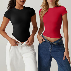 Fabricant de vêtements en gros, t-shirts respirants, prix bas, produits de haute qualité, séchage rapide, usage quotidien. - Product Image 1