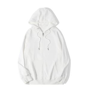 Sudadera con capucha holgada con cremallera para hombre, sudadera de algodón grueso, ropa de calle informal, moda Otoño Invierno - Product Image 4