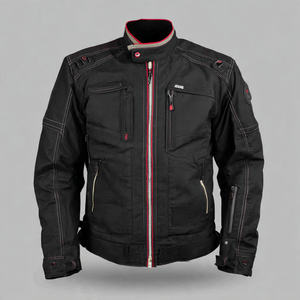 Combinaison de moto en textile Cordura avec logo personnalisé, vente chaude, respirante, vestes et pantalons de protection, prix de gros, fabriqué aux États-Unis - Product Image 1