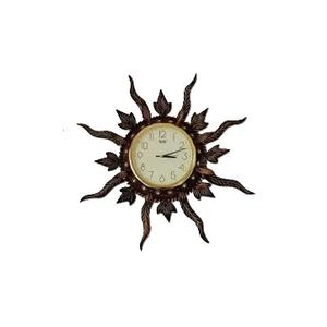 Horloge murale en bois à face unique de luxe faite à la main pour la décoration intérieure Type d'affichage d'aiguille suspendue - Product Image 4