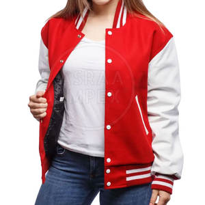 Chaqueta con letras de invierno de alta calidad para mujer con logotipo personalizado Patrón sólido Cuello alto Tela de punto transpirable El mejor diseño - Product Image 4