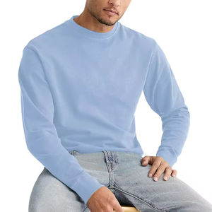 2025 nueva moda Jogger ropa sudaderas impresión personalizada hombres liso Sudadera con capucha Regular Fit pulóver 100% algodón bordado - Product Image 2