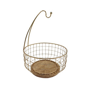 Latest 2025 Metal Iron Wire <b>Basket</b> in <b>Rectangle</b> Shape Black Finished for Tabletop Living Room Multipurpose <b>Storage</b> <b>Basket</b> - Product Image 3